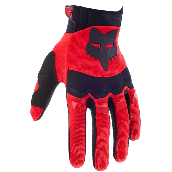 FOX Dirtpaw Glove Fluorescal Red kesztyű