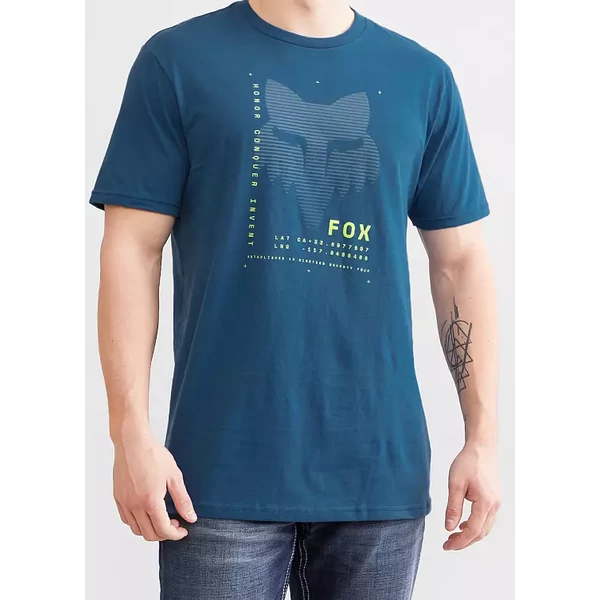 FOX Dispute Premium Indigo póló
