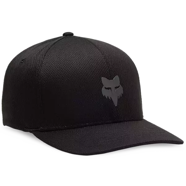 FOX Head Tech Flexfit - Black / Charcoal baseball sapka