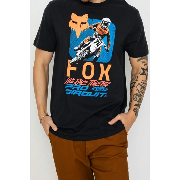 FOX X Pro Circuit Premium  Black póló