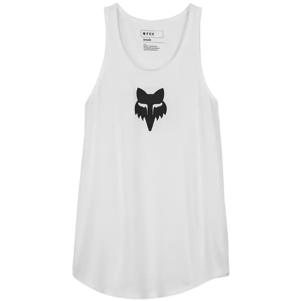 FOX W' Fox Head Tank - White trikó