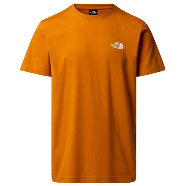 THE NORTH FACE Simple Dome Tee - Agate orange póló