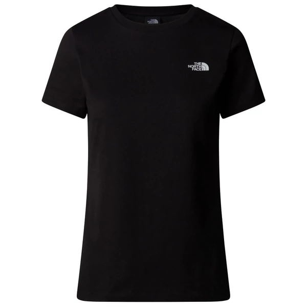 THE NORTH FACE Simple Dome Slim Tee - TNF Black női póló