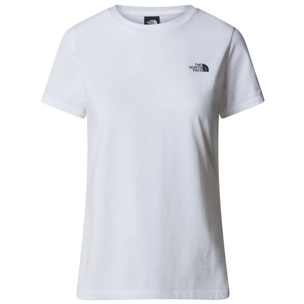 THE NORTH FACE Simple Dome Slim Tee - TNF White női póló