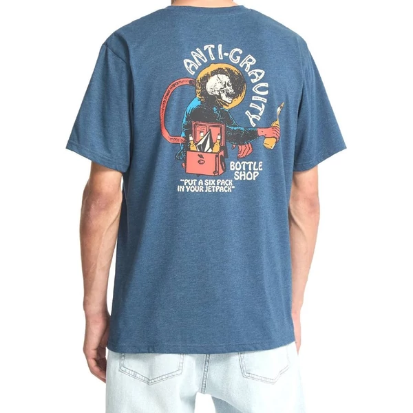 VOLCOM Anti Gravity Heather - Cosmic Blue póló