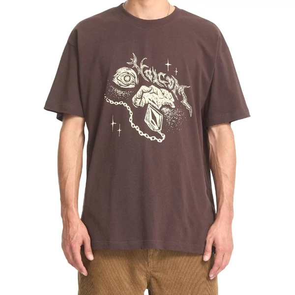 VOLCOM Death Truction LSE - Cacao póló