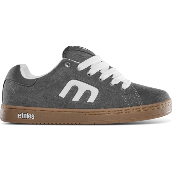 ETNIES Callicut - Grey / White / Gum gördeszkás cipő