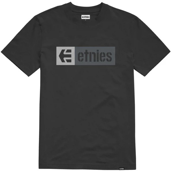 ​ETNIES New Box - Black / Grey / Grey póló