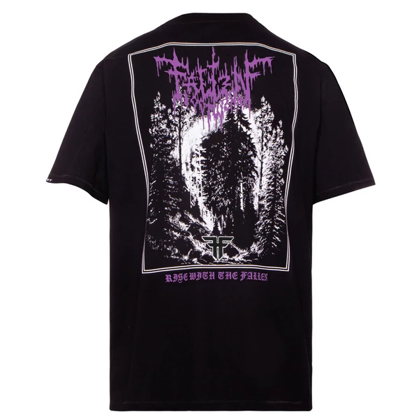 FALLEN Haunted Hollows Tee - Black / White póló