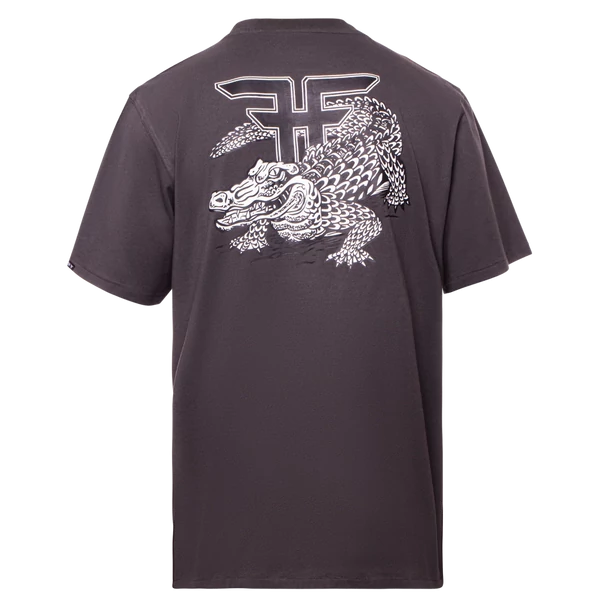 FALLEN Swamp Tee  #  Black / White póló 