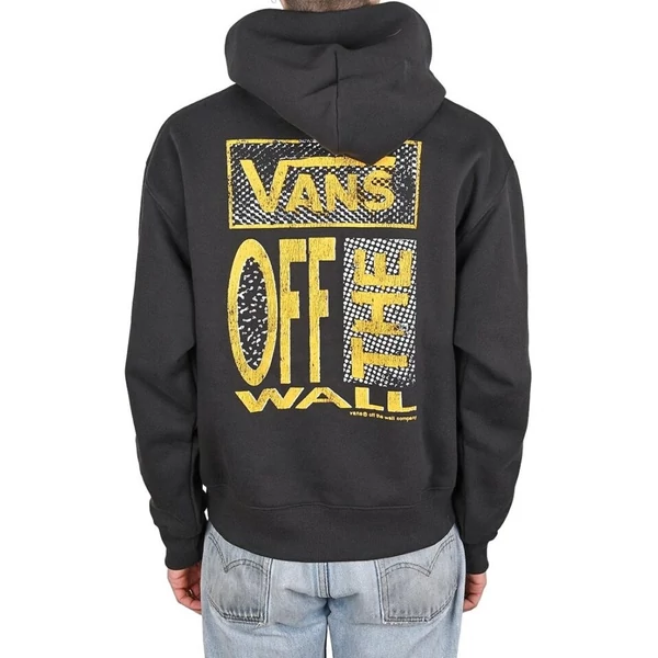   VANS Cut and Parte PO - Black kapucnis pulóver