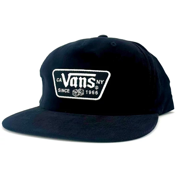 VANS Knu Patch Unstructured - Black baseball sapka