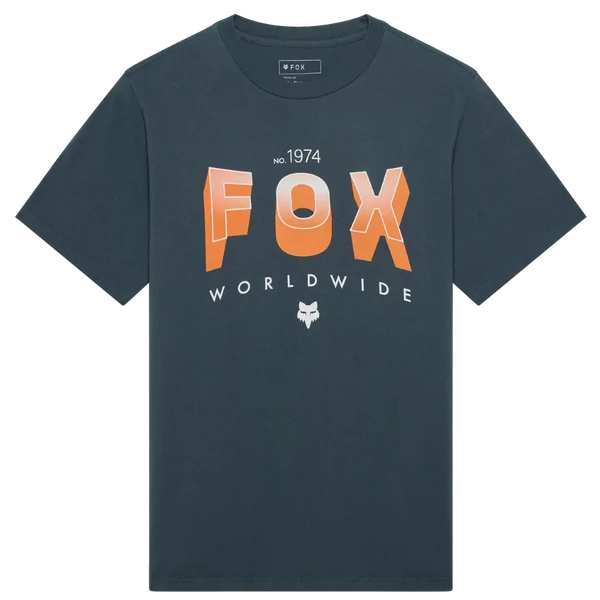 FOX Block 195 Original - Deep cobalt blue póló