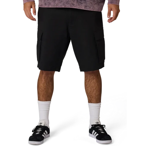 FOX Cargo Ripstop Short - Black oldalzsebes rövidnadrág 