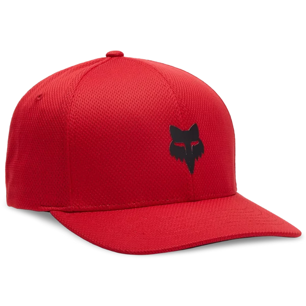 FOX Head Tech Flexfit - Flame red baseball sapka