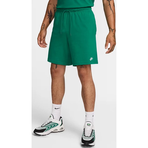 NIKE Sportwear Club Short - Malachite  / Withe rövidnadrág