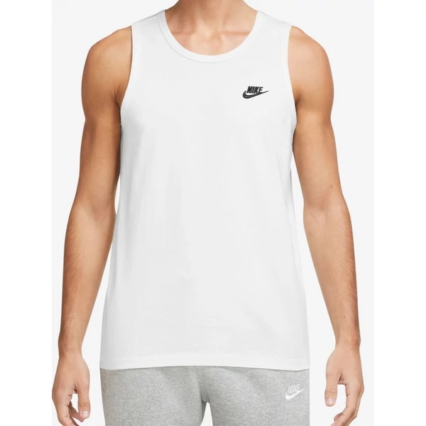 NIKE Sportwear Club Tank  - White trikó