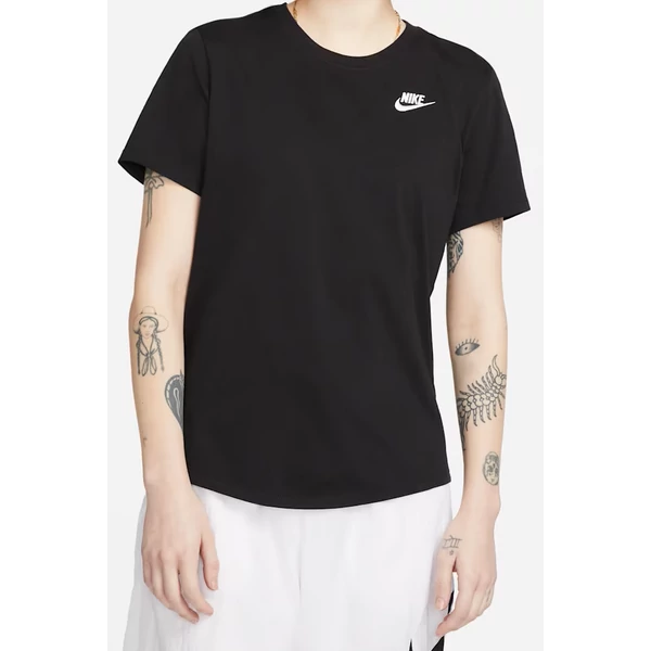 NIKE Sportwear Club Essentials SS - black női póló