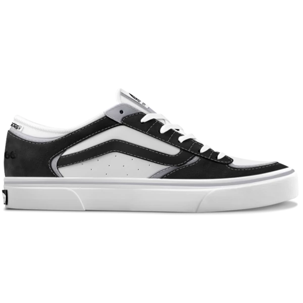 VANS Skate Rowley - Black / White gördeszkás cipő