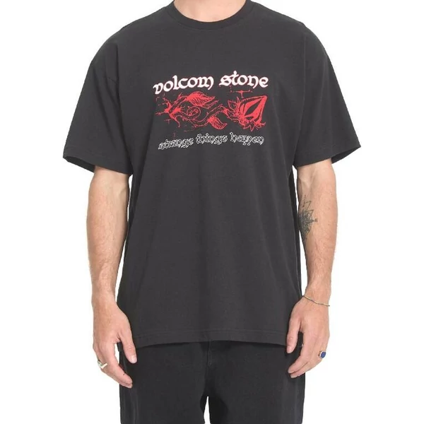 VOLCOM Ingrow LSE - Black póló