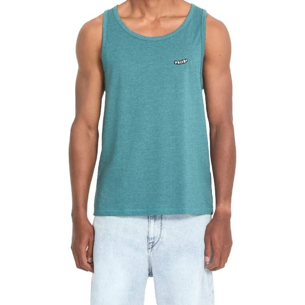 VOLCOM Pistol Stone HTH Tank - Rifle green trikó