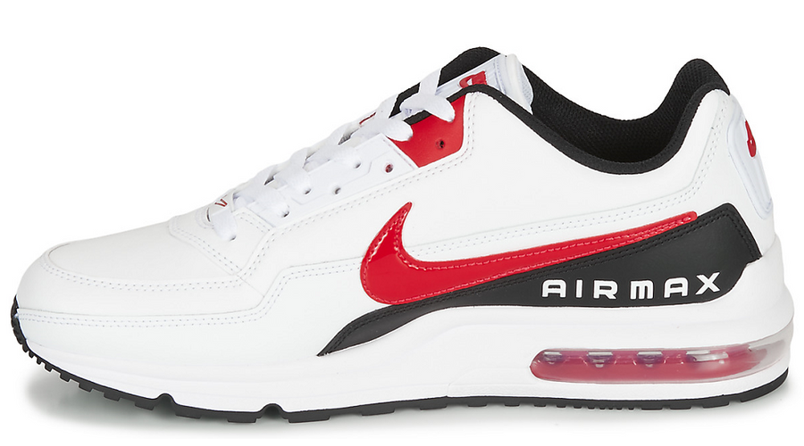 NIKE Air Max Ltd 3 - White / University red / Black cipő