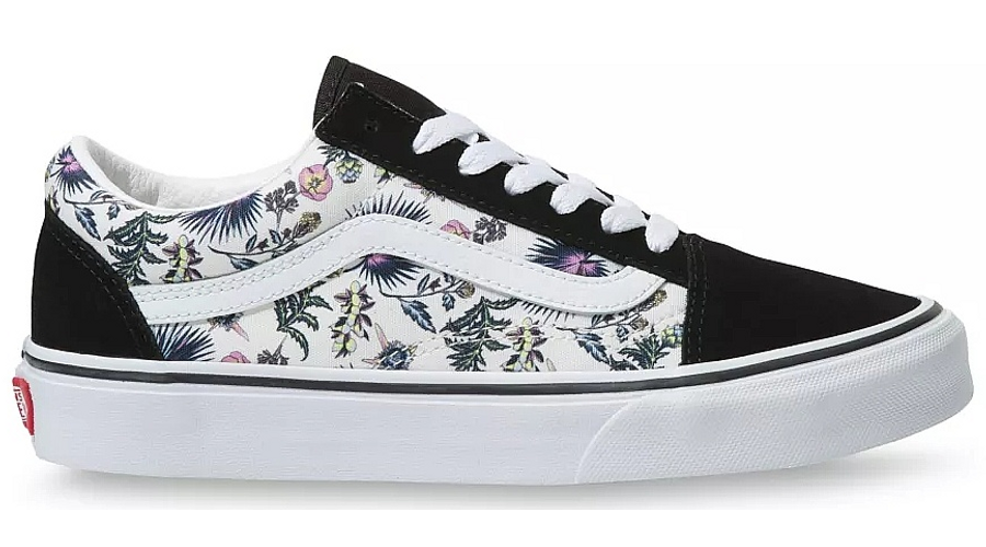 vans flowers old skool